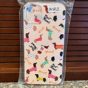 NEW! iPhone 14 Plus dachshund phone case